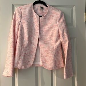Peach and off white Anne Klein jacket